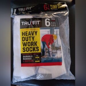 Tru-fit heavy-duty work socks